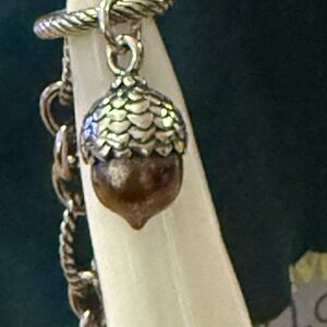 RETIRED James Avery Silver Acorn Charm